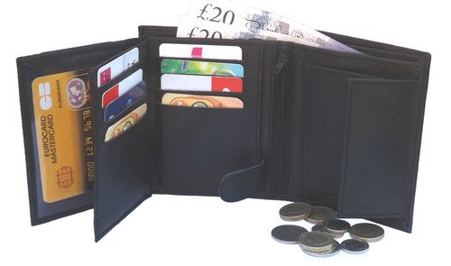 Portafoglio uomo rfid blocking - portafoglio,