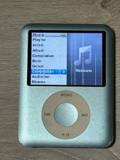 Apple iPod nano 3th generazione A1236 8GB azzurro usato LEGGI DESCRIZIONE