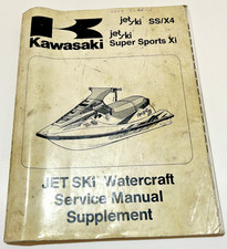 Manuale officina originale Kawasaki Jet Ski 750cc SS X4 Xi 1992-93 99924-1177-51