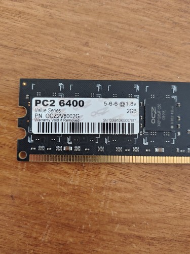 Ram ddr2 2gb ocz pc2 - ram,