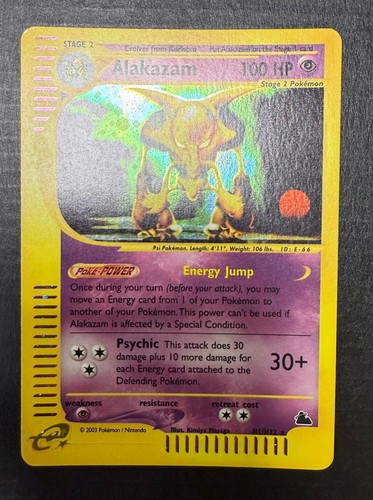 Pokemon alakazam holo - holo, h1/h32