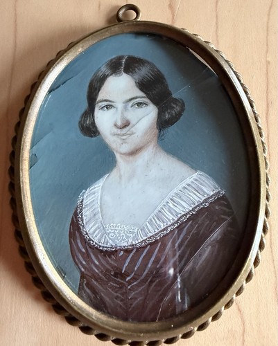 Antico ritratto signora - di,