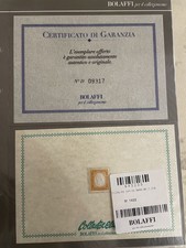francobollo certificato