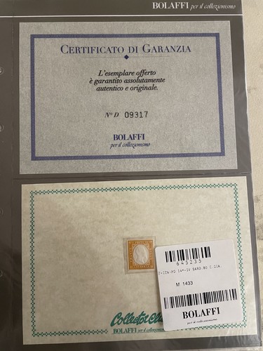 Francobollo certificato - francobollo,