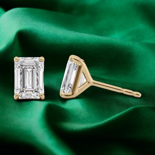 Orecchino diamante coltivato - diamante,
