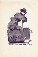 ARMAND MASSONET: Exlibris für