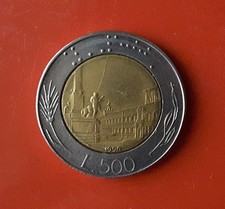 500 LIRE 1990 ERRORE -