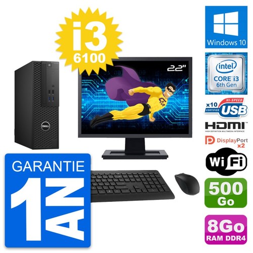 Dell t3420 sff schermo - pc,