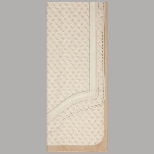 Guess sciarpa beige 90x180