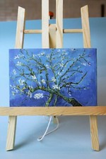 Quadro Van Gogh Mandorlo in fiore olio su tela