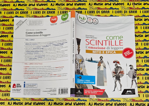 Book libro come scintille - book,