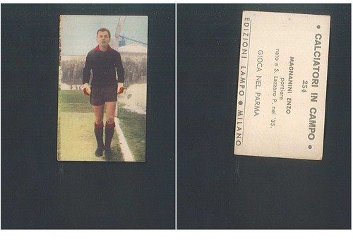 Figurina calciatori campo - figurina,