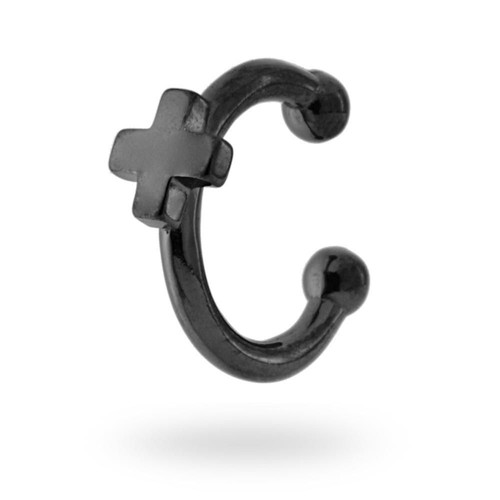 Orecchino ear cuff con - cuff, croce