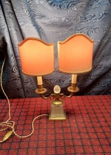 Antica Lampada Da Hotel Bronzo