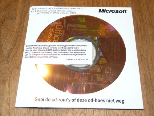 Microsoft office 2003 - office,