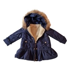 PERFETTO! Cappotto Giacca Giubbotto Blu Twin Set Bimba Bambina