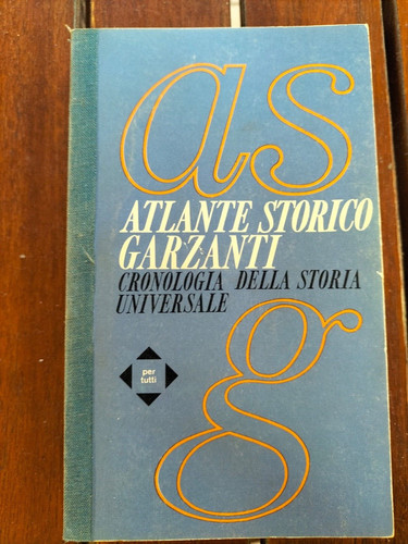 Atlante storico garzanti - atlante,