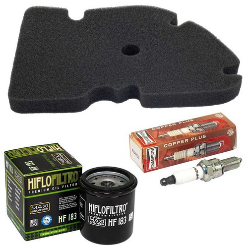Kit candele filtro aria - candele,