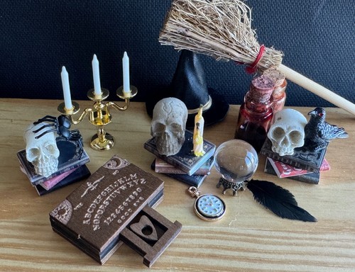Accessori strega miniatura