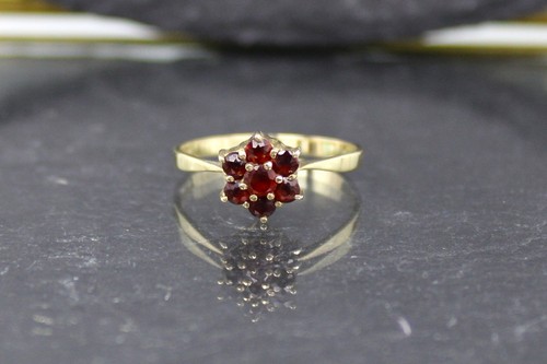 Anello granato in - in, granato,