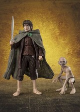 Bandai S.H.Figuarts SHF Lord of The Rings LOTR FELLOWSHIP FRODO & GOLLUM SET