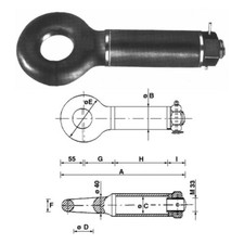 Occhione Girevole Trazione