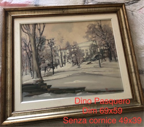 Quadro olio dino pasquero - ,
