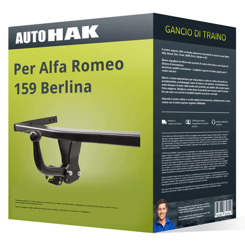 Gancio traino adatto per alfa - adatto,