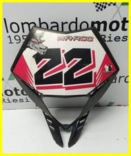 mascherina porta numero faro fanale cupolino anteriore HONDA CRE HM Derapage 50