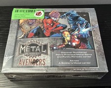 MARVEL METAL UNIVERSE AVENGERS HOBBY BOX (UPPER DECK 2024) - NUOVO/SIGILLATO