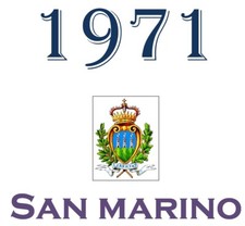SAN MARINO 1971 Singolo Annata integri MNH ** Tutte le emissioni