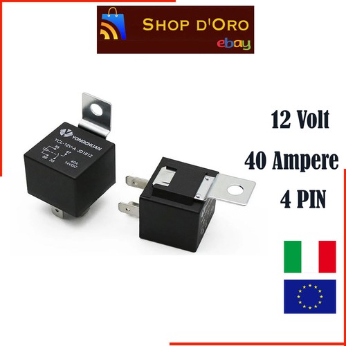 Relè relay 12v - 4, auto