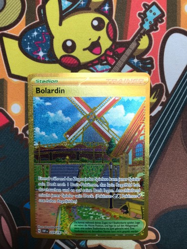 Carte pokemon bolardin - carte,