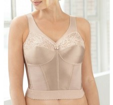 Va veloce! Reggiseno GLAMORISE Magic-Lift Nudo LONG-LINE con spalline larghe ~ULTIMI DI SEMPRE!