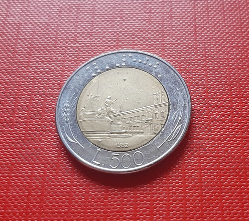 Pièce italie 500 lire - 500,