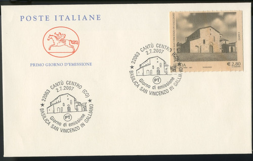 Italia 2007 fdc cavallino - fdc,
