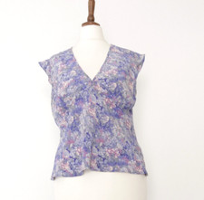Blusa vintage y2k in pura seta