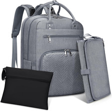 Zaino Mamma Multifunzione Zaino Fasciatoio Grande Capacità Borsa Neonato Con Fas