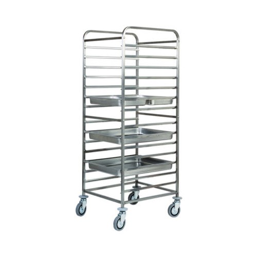 Carrello porta teglie albergo