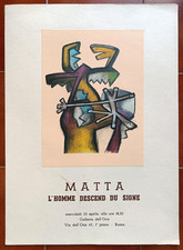 Sebastian Matta.  Locandina