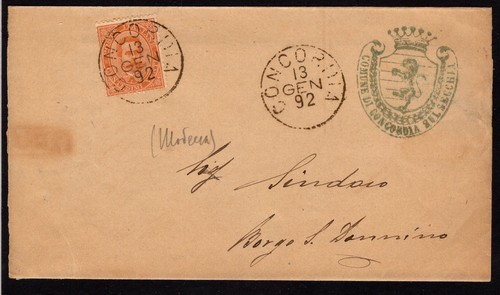 Storia postale effige - storia,