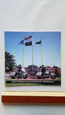 Harley-Davidson produzione modelli Police 1998 depliant USA testo inglese
