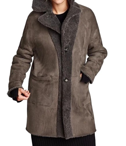 Giacca cappotto vera pelle - , di