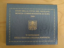 VATICANO BENEDETTO XVI 2 EURO 2006 GUARDIA SVIZZERA PONTIFICIA FDC