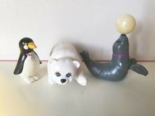  KENNER KITTENS vintage Littlest Pet Shop 1992 LPS ZOO POLAR PETS ANIMAL FOCA