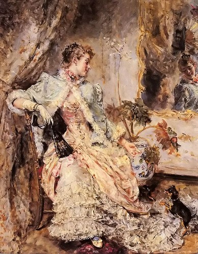 Dipinto olio eduardo leon