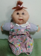 Bambola Cabbage Patch (Mattel First Edition) cod. HB LL2, ciuffo rame, alta 32cm