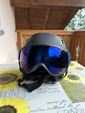 casco da sci salomon tecnologia EPS 4D advanced skin con lente intercambiabile 