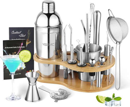 Shaker cocktail set pezzi - cocktail,