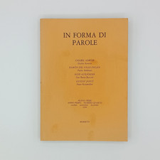 IN FORMA DI PAROLE NUOVA SERIE ANNO PRIMO NUMERO QUARTO MARIETTI 1990